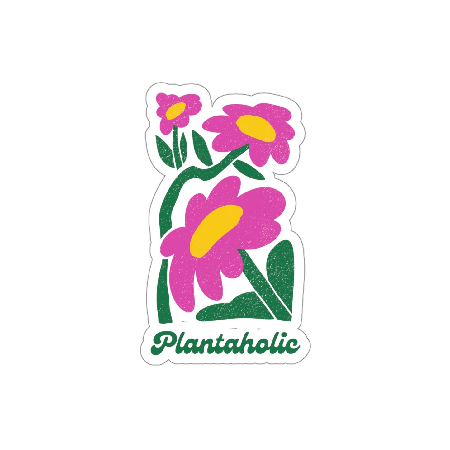 Plantaholic Stickers