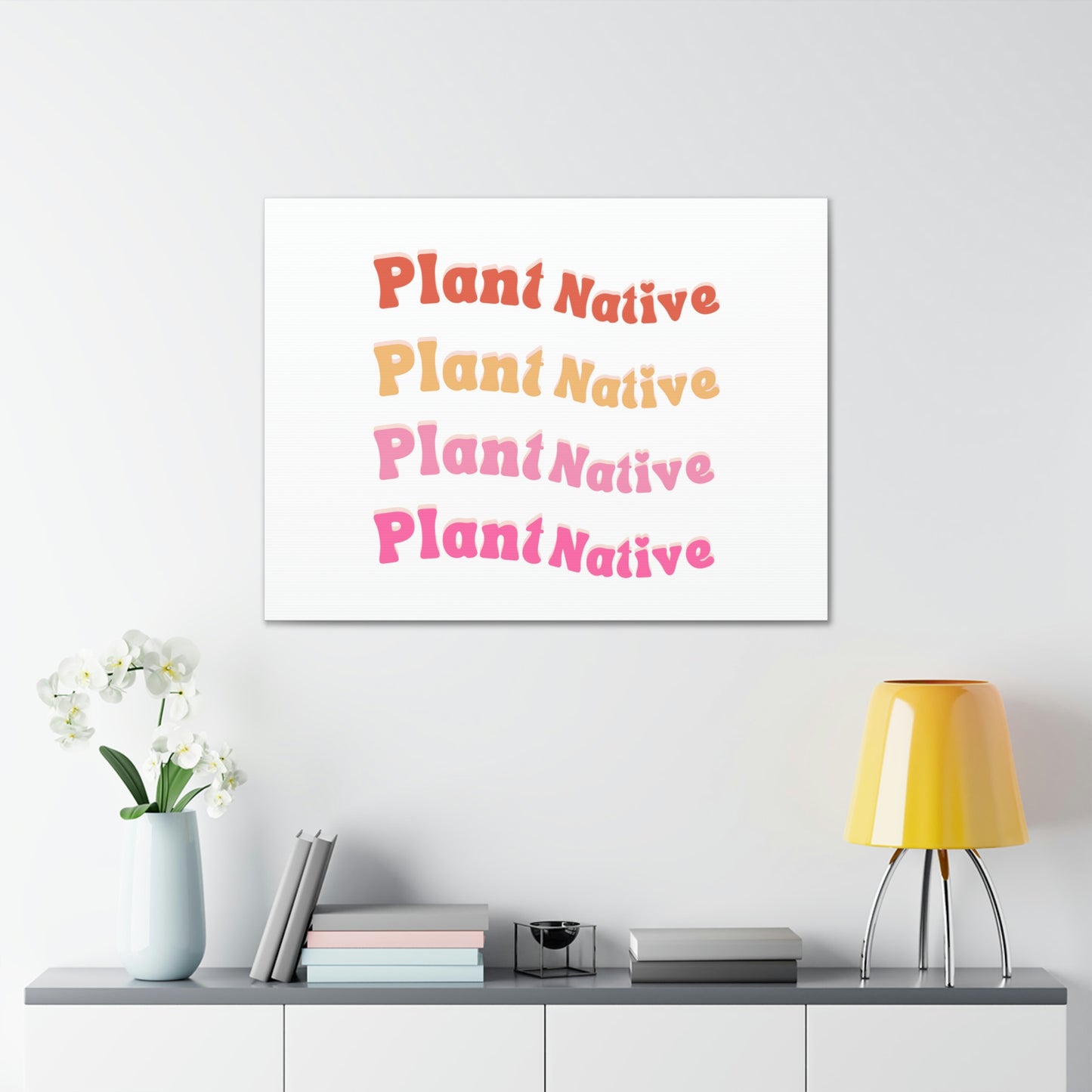 Plant Native Canvas Wraps