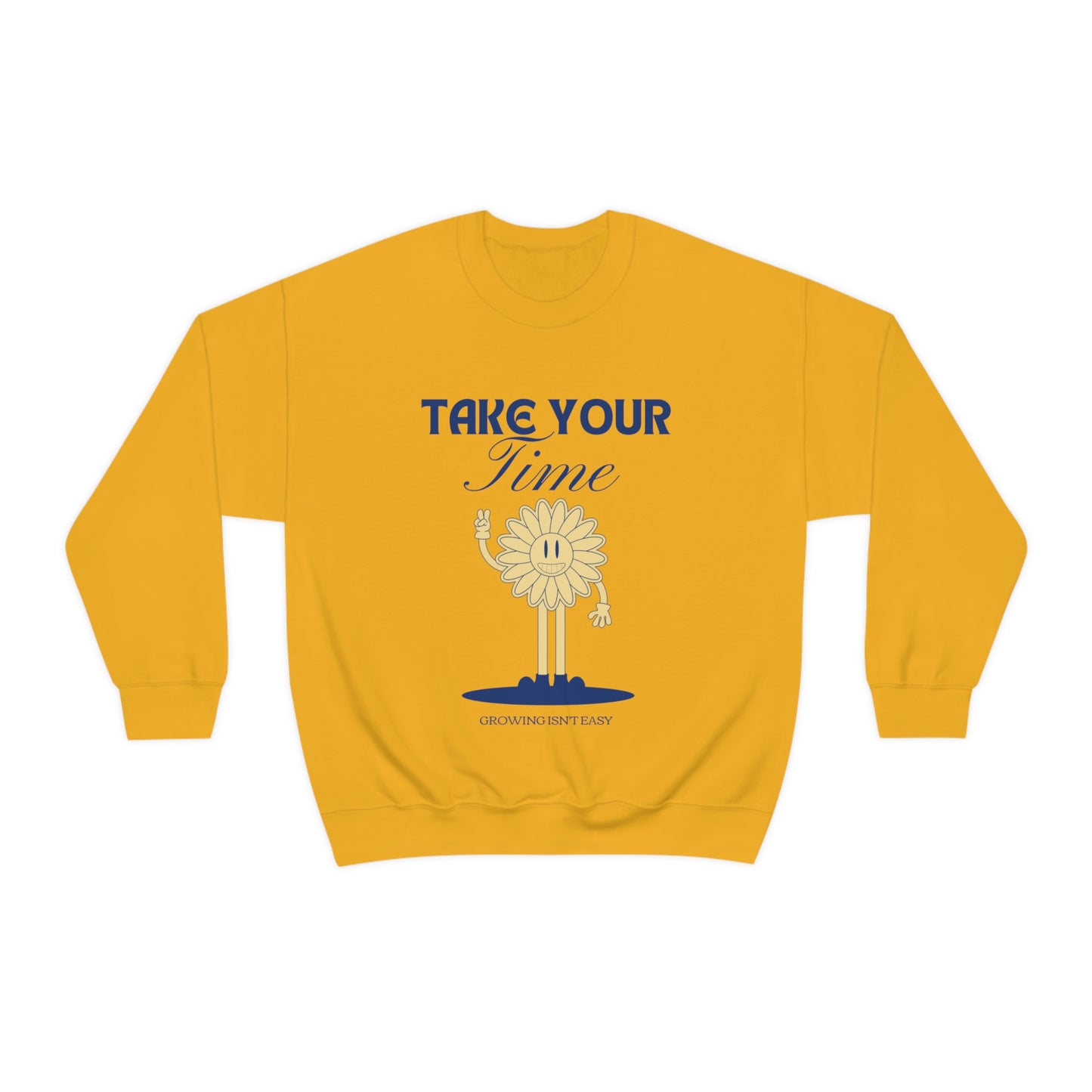 Growing Isn't Easy Unisex Crewneck