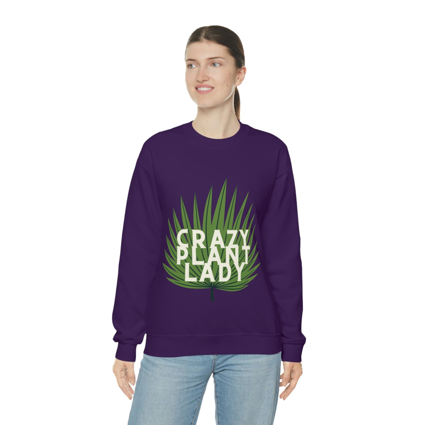 Crazy Plant Lady Unisex Crewneck